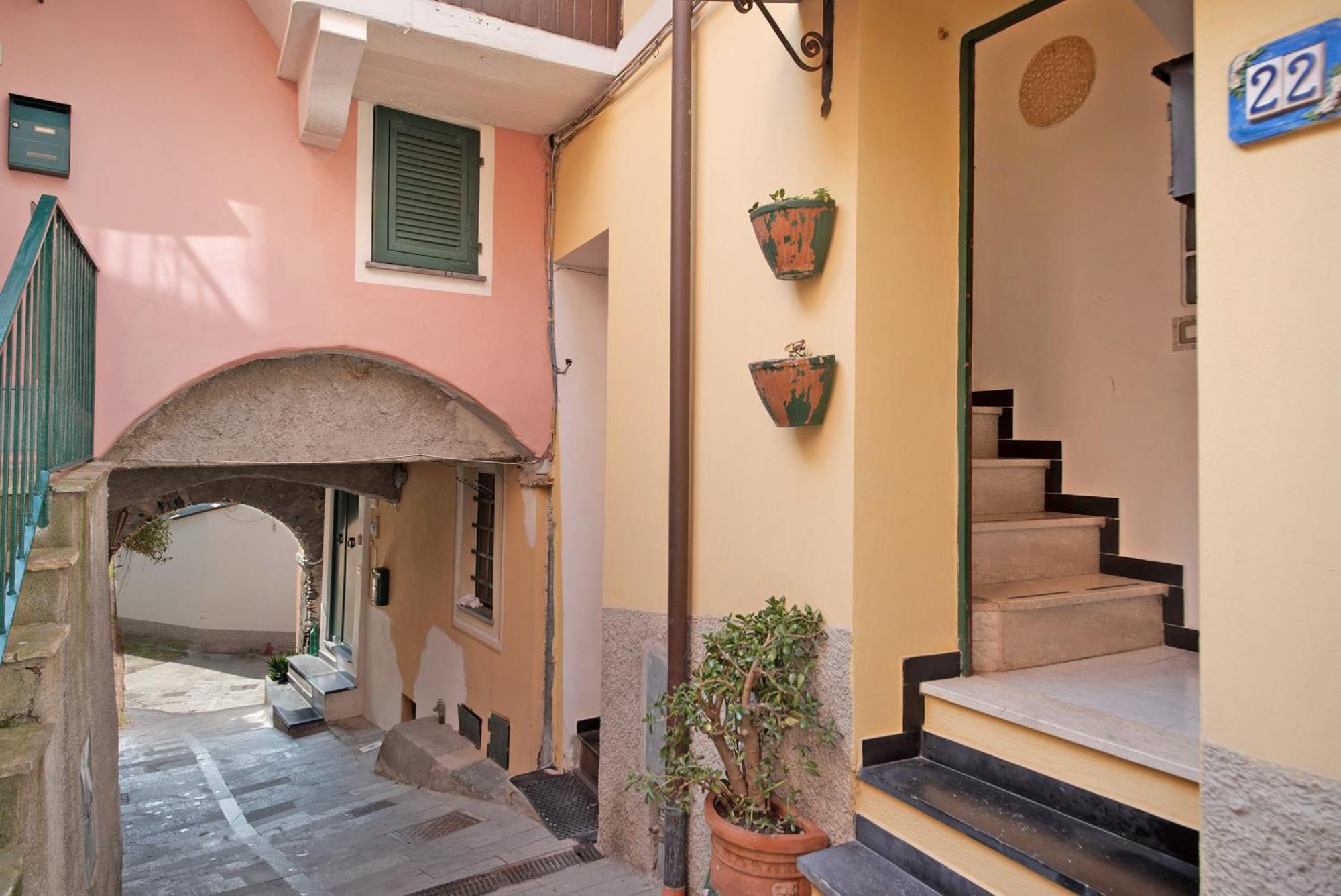 Vignana Con Terrazzo Lägenhet Levanto Exteriör bild